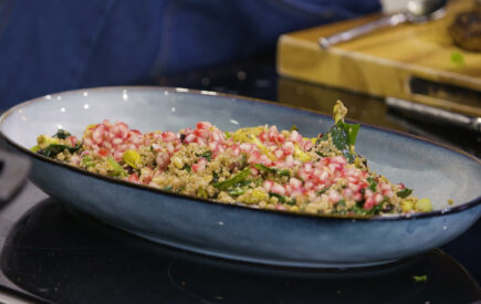 Spiced cauliflower and Quinoa