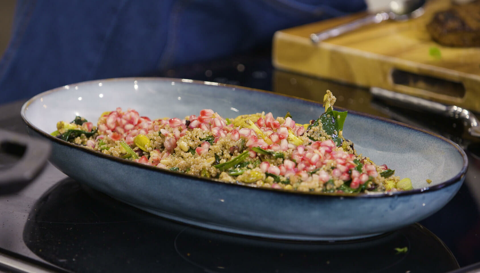 Spiced cauliflower and Quinoa